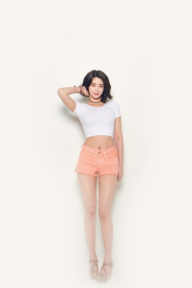 Nara Kwon White Simple Girl Kpop Android wallpaper