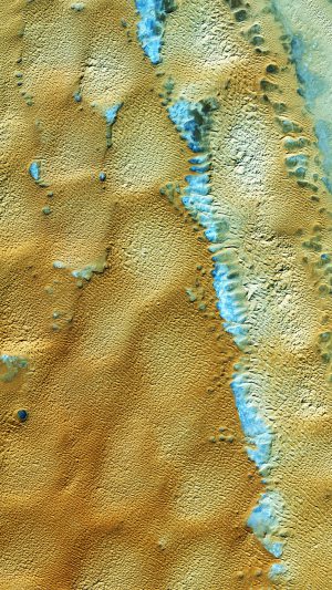 Nature Earthview Algeria Orange Android wallpaper