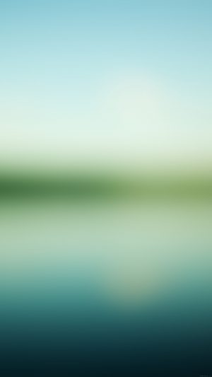 Nature Sea River Green Gradation Blur Android wallpaper