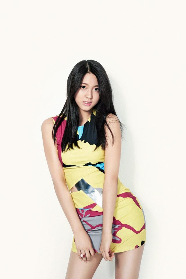 Seolhyun Aoa Kpop Love Cute White Android wallpaper