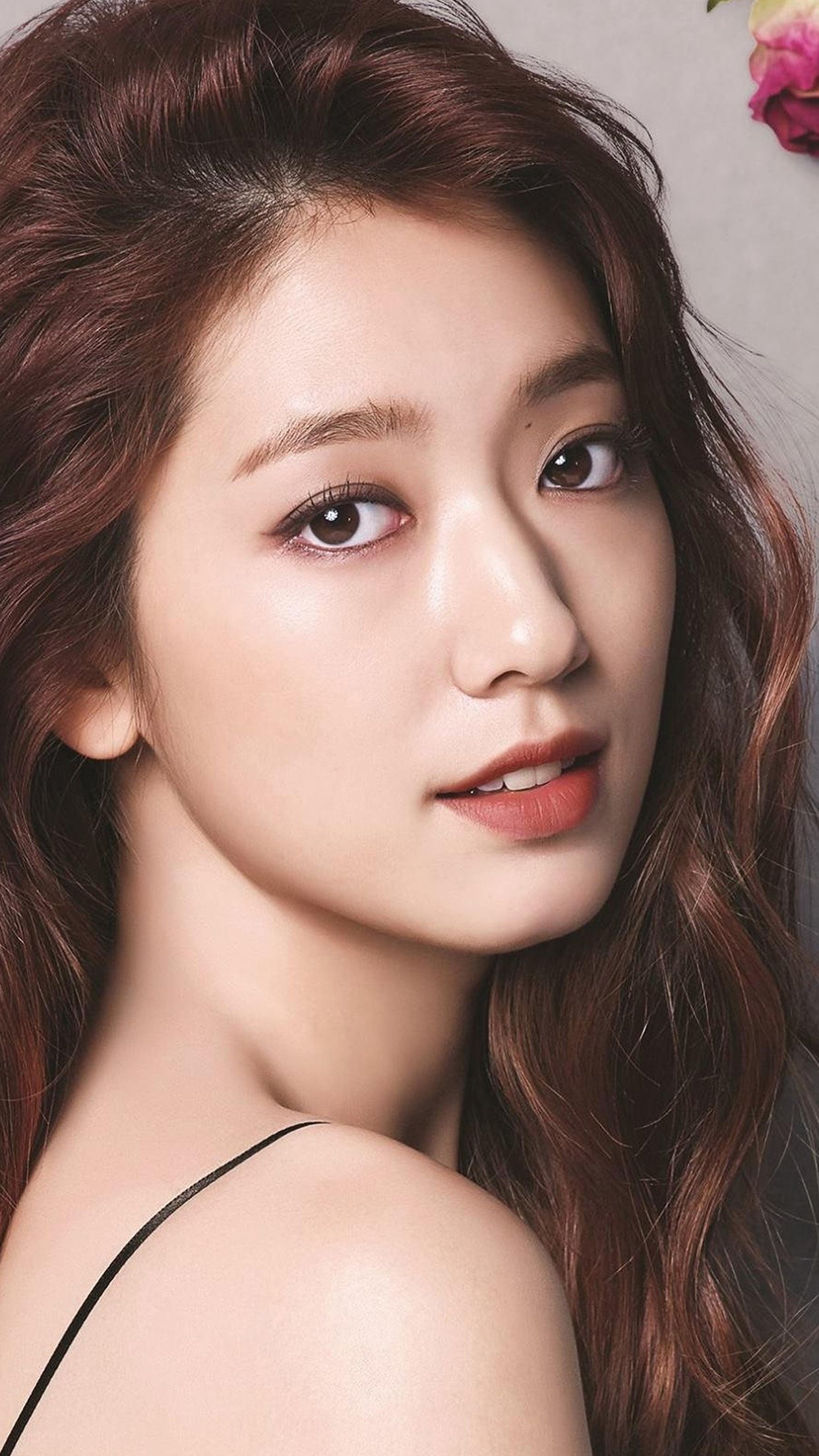 Shinhye Park Kpop Actress Celebrity Flower Android wallpaper