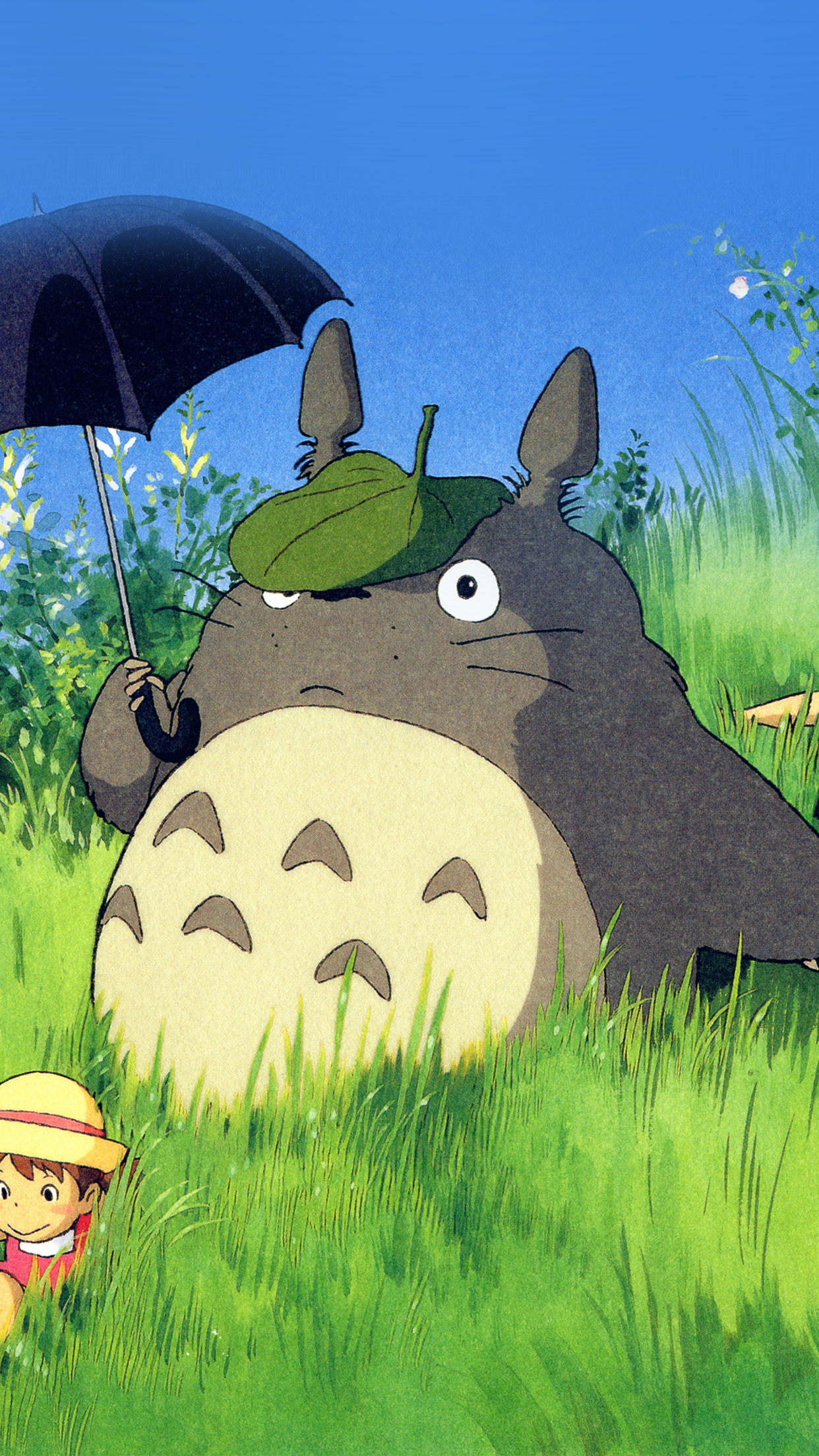Totoro Art Cute Anime Illustration Android Wallpaper Android Hd