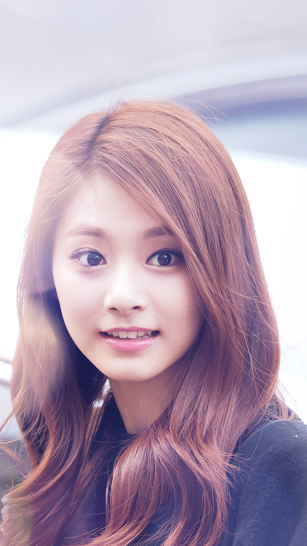 Tzuyu Twice Smile Cute Kpop Jyp Flare Android wallpaper