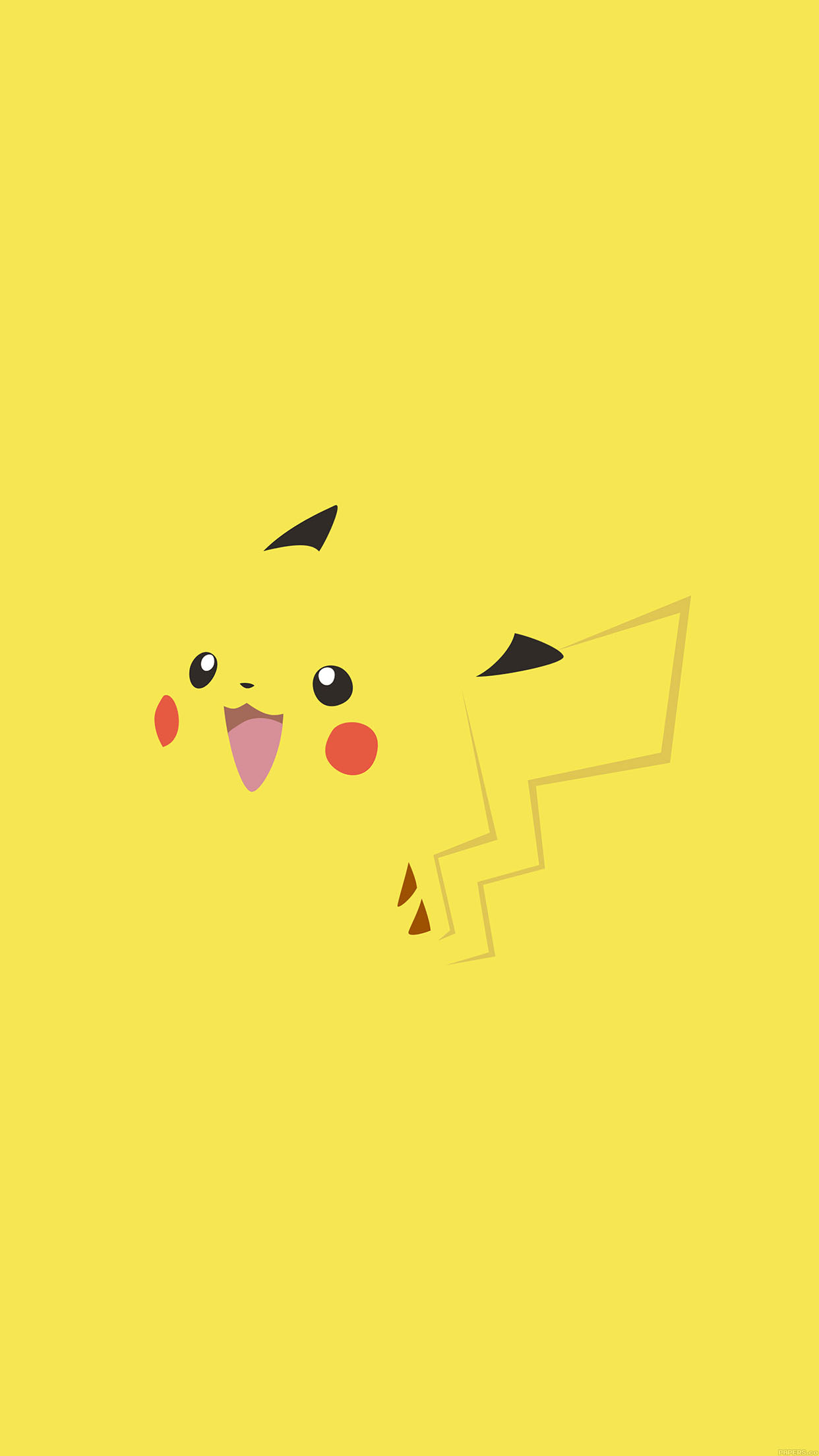 Wallpaper Pikachu Yellow Anime Android wallpaper