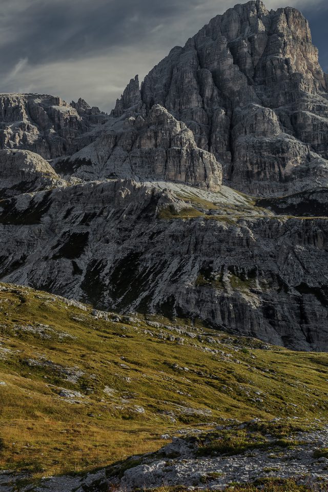 Apple 5k Imac Dark Mountain Nature Android wallpaper