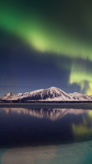 Aurora Night Sky Instagram Art Nature Android wallpaper