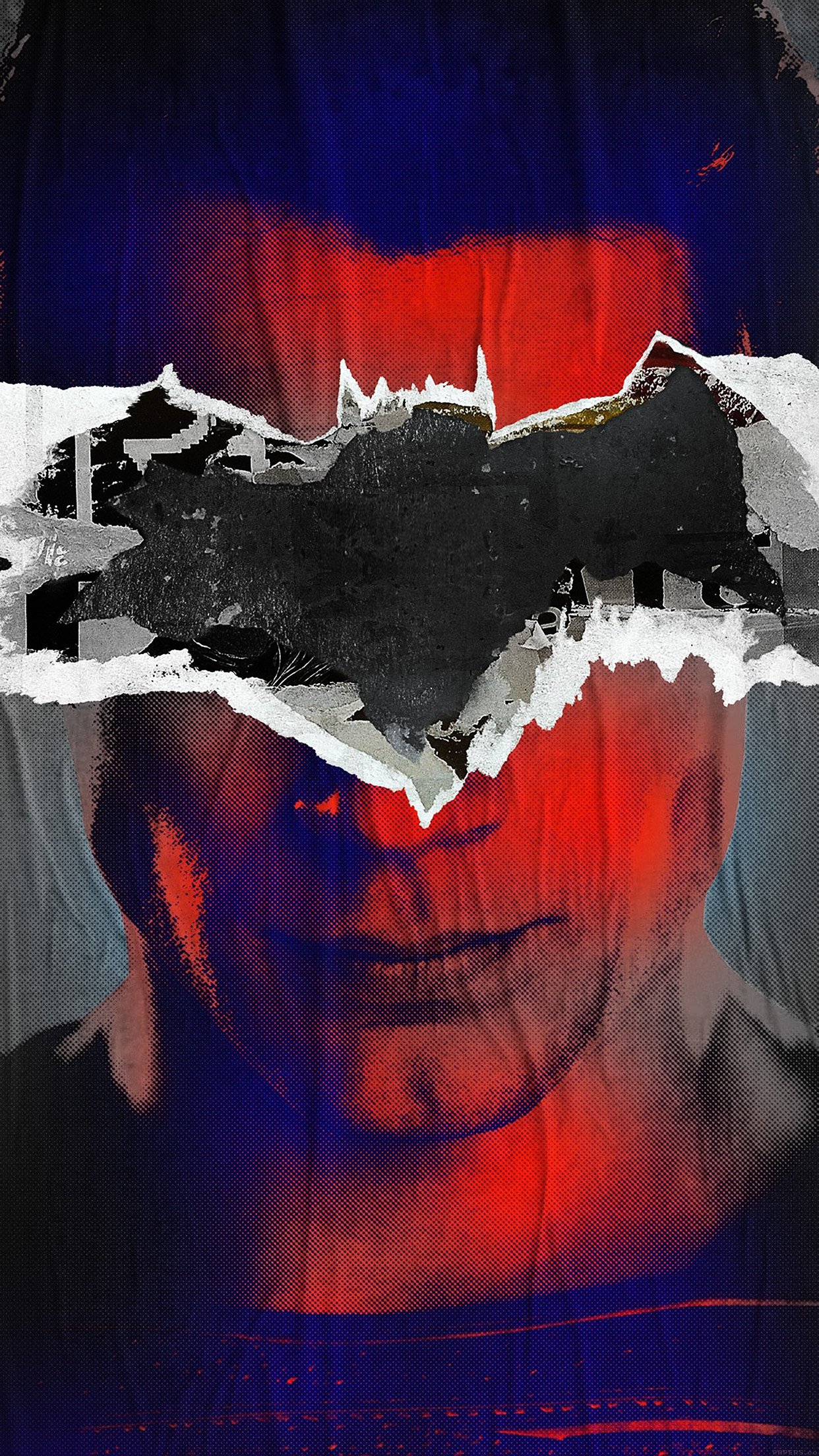 Batman Superman Poster Illust Art Film Dark Android wallpaper