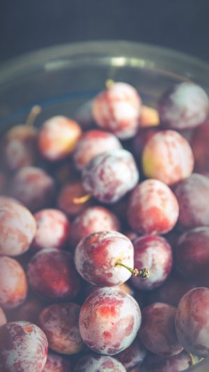 Berry Grape Food Flower Nature Android wallpaper