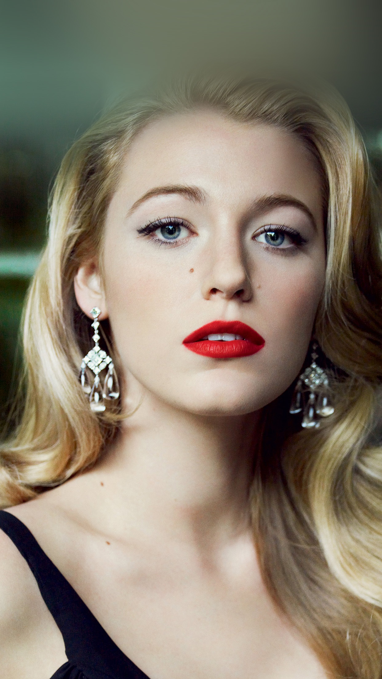 Blake Lively Face Film Beauty Android wallpaper