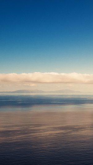 Blue Sky Nature Ocean View Android wallpaper