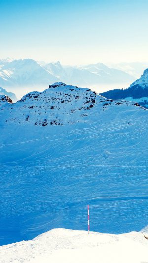 Boo 197 Winter Mountain Nature Android wallpaper