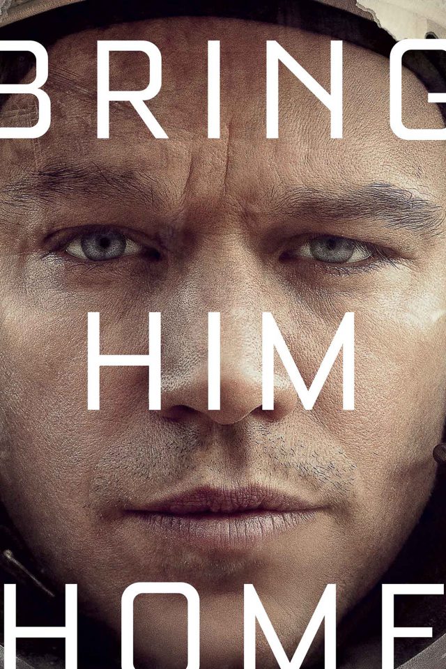 Bring Him Home Martian Film Matt Damon Android wallpaper