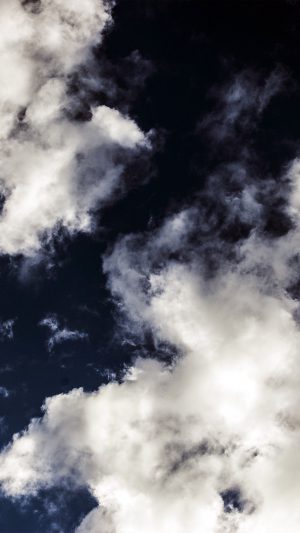 Cloud Dark Blue Sky Nature Summer Android wallpaper