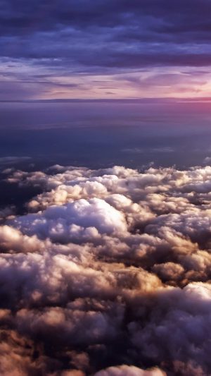Cloud Flare Sky View Nature Android wallpaper