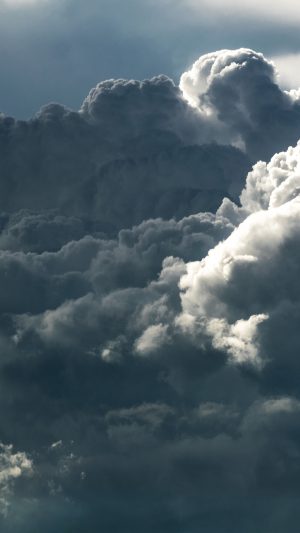 Cloud Sky Pattern Nature Android wallpaper