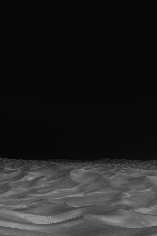 Desert Minimal Dark Black Nature Sky Earth Android wallpaper