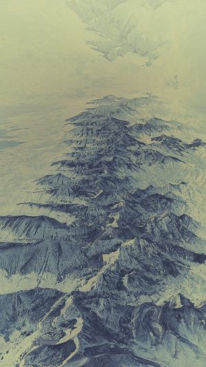 Earth Green Stellar Nature Snow Winter Android wallpaper