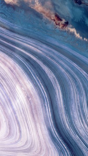 Earthview Land Blue Curve Nature Android wallpaper