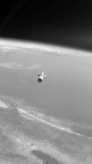 Earthview Space Satelite Nature Dark Bw Android wallpaper