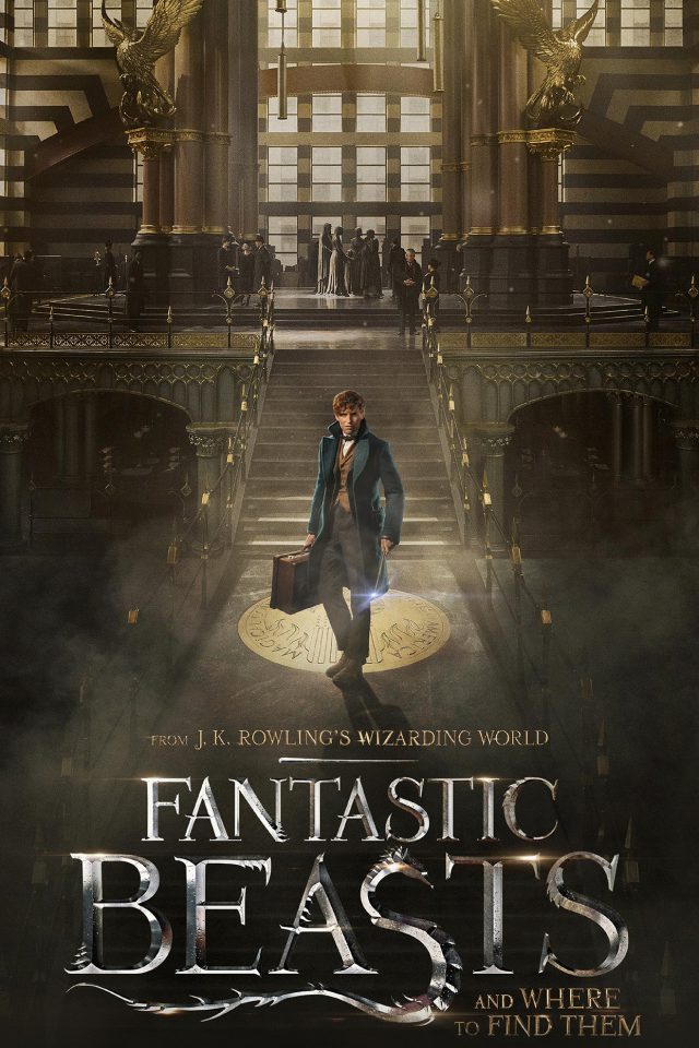 Fantastic Beasts And Where To Find Them Film Illustration Art Poster Android wallpaper