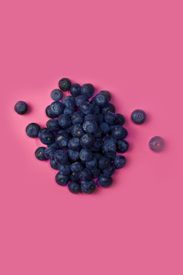 Food Blueberry Pink Art Nature Android wallpaper