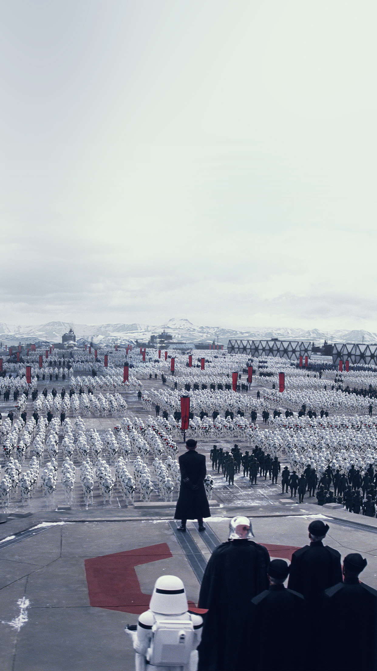Force Awakens Starwars First Order Art Film Android wallpaper