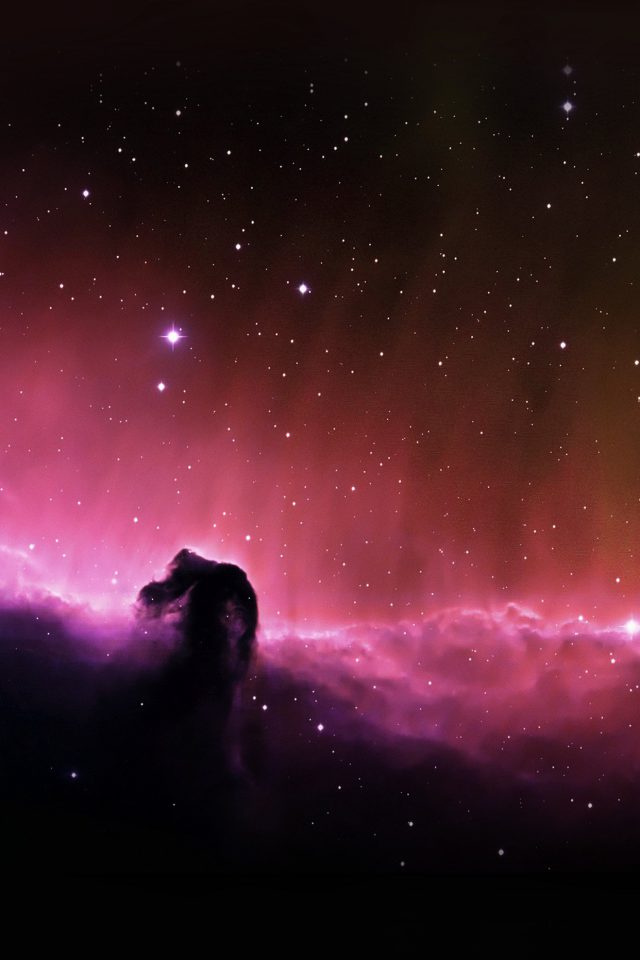 Horse Head Nebula Sky Space Stars Android wallpaper