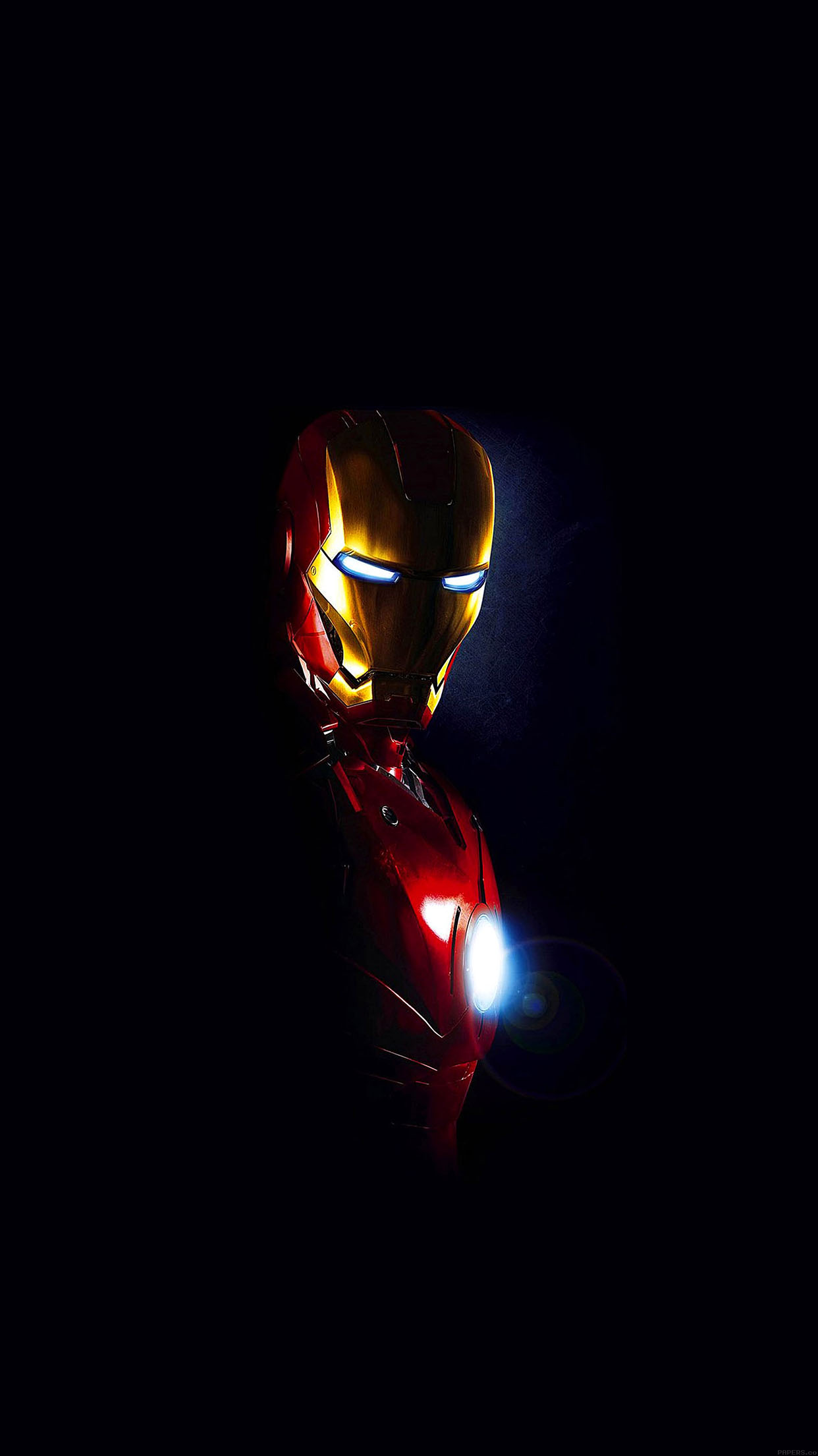 Ironman In Dark Film Art Android Wallpaper Android Hd Wallpapers