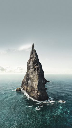 Island Of Papillon Sea Ocean Nature Android wallpaper