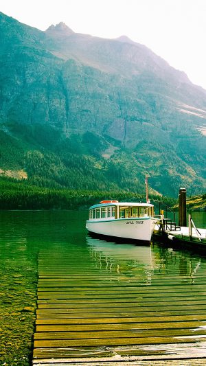 Little Chief Lake Mountain Nature Android wallpaper