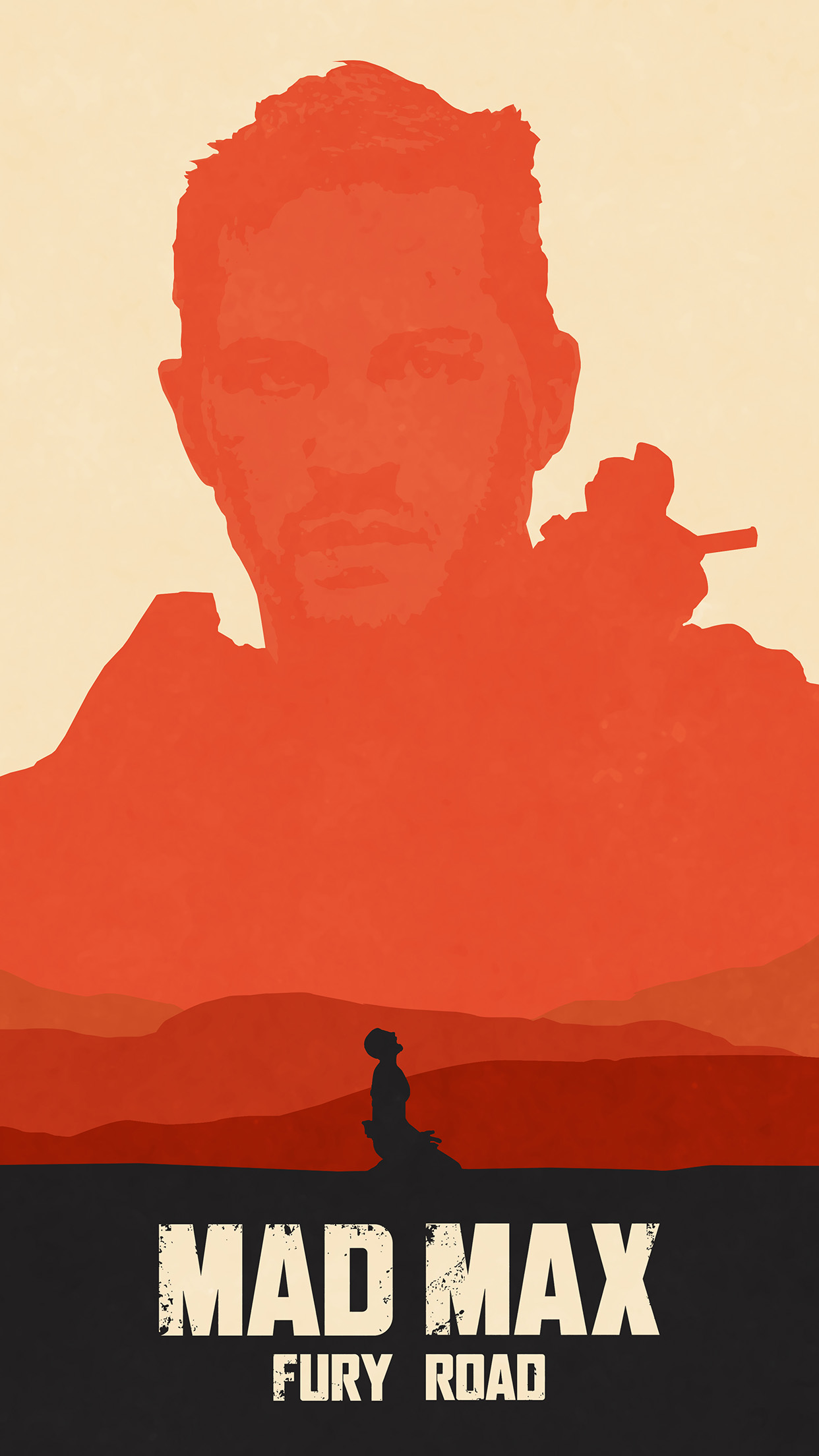 Mad Max Fury Road Poster Film Art Illustration Android wallpaper