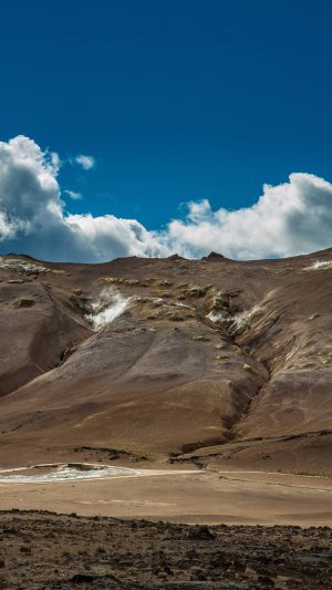 Martian Landscape Nature Mountain Dessert Android wallpaper