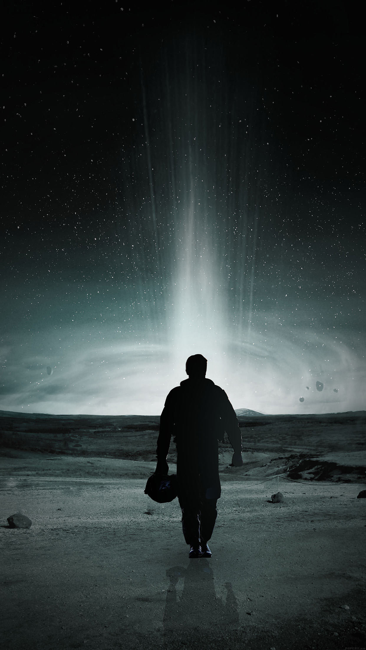 Matthew Mcconaughey Interstellar Space Filme Android wallpaper