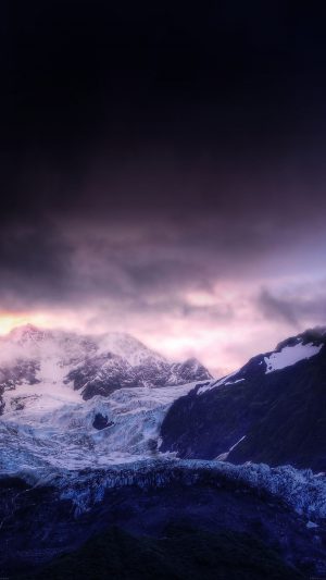 Mount McKinley Snow Nature Android wallpaper