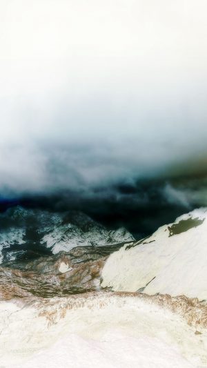 Mount McKinley White Snow Nature Android wallpaper