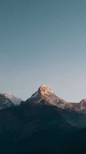 Mountain High Sky Nature Rocky Android wallpaper