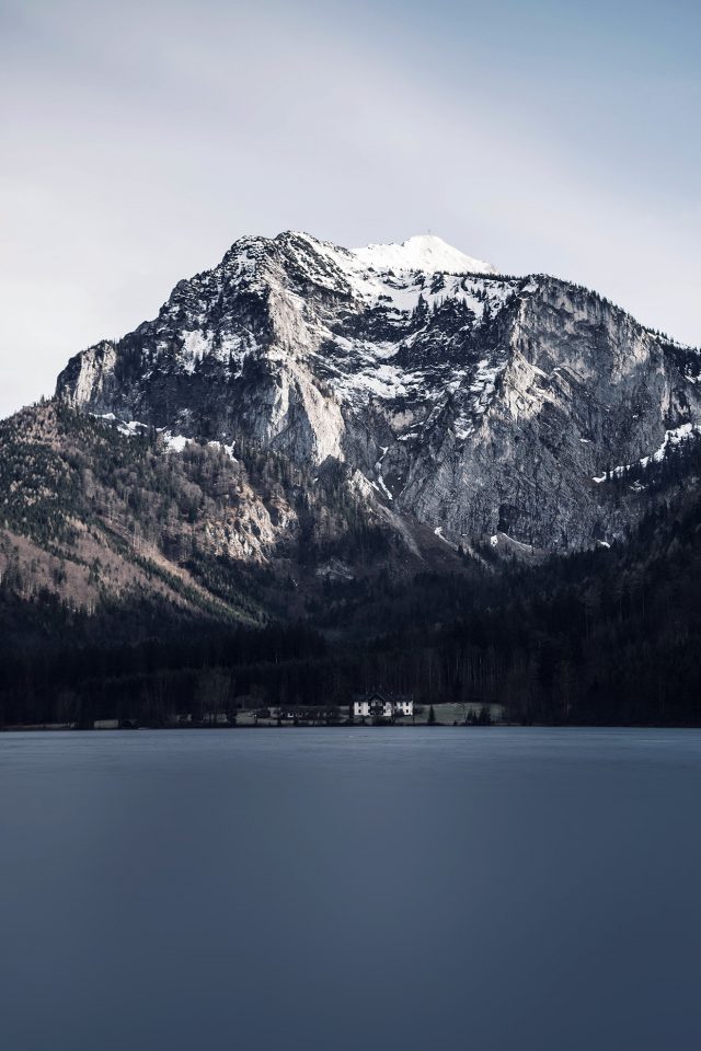 Mountain Lake View Paul E Harrer Nature Android wallpaper