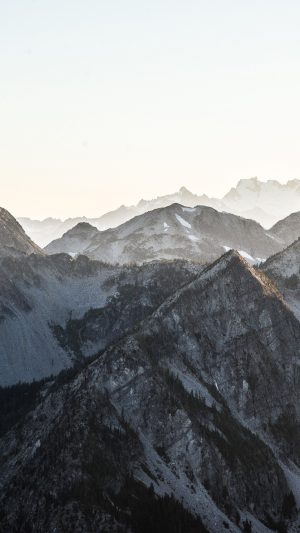 Mountain Layer View Nature To Android wallpaper