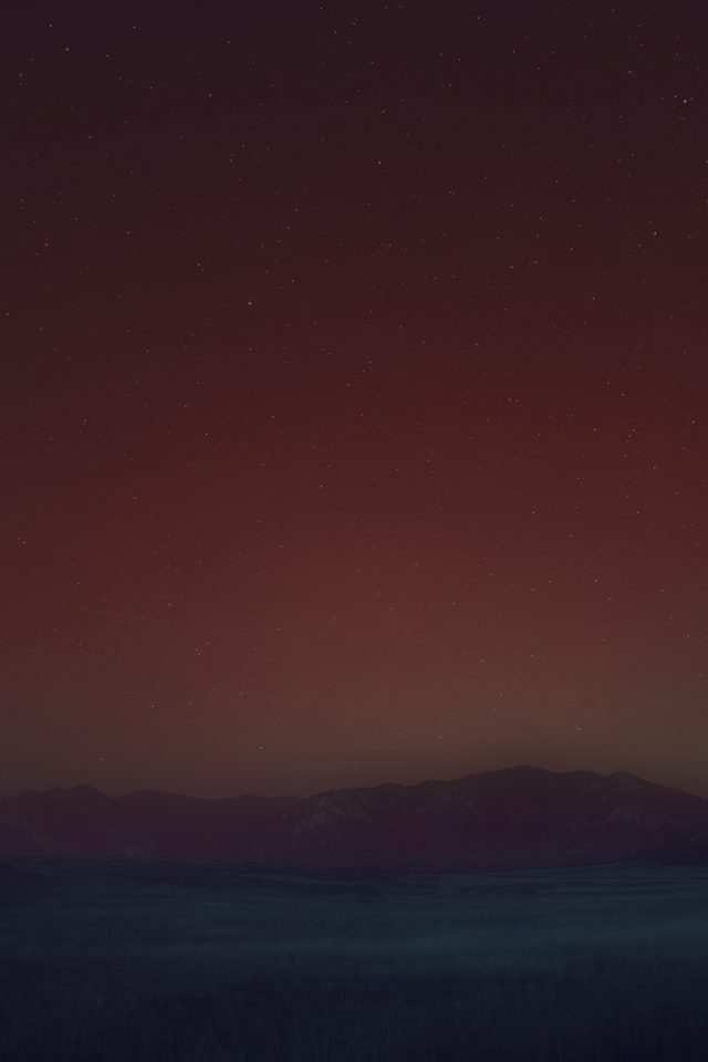 Night Sky Star Shine Nature Fall Blur Android wallpaper