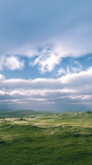 No Storm Today Mountain Nature Android wallpaper