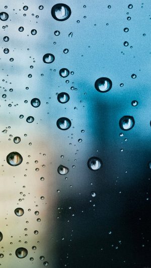 Rain Bow Window Nature Android wallpaper