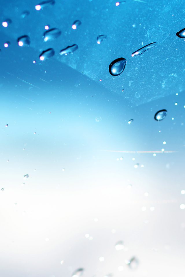 Rain Drop Window Sky Nature Art Android wallpaper