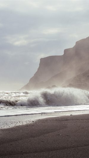 Sea Beach Nature Android wallpaper