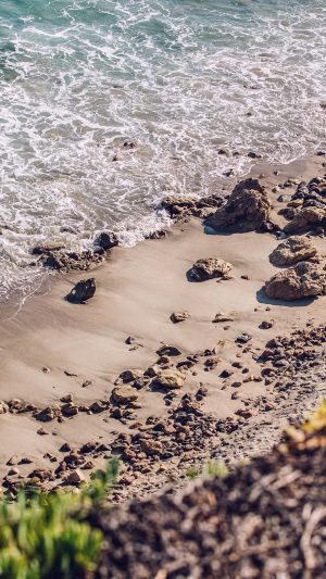 Sea Beach Nature Water Summer Android wallpaper