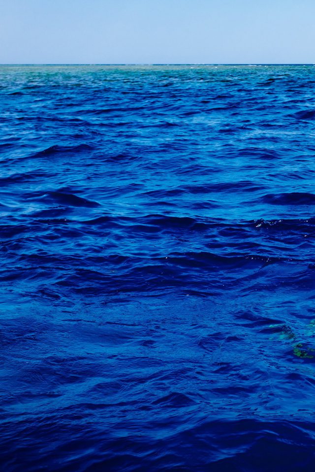 Sea Blue Ocean Nature Summer Swim Android wallpaper