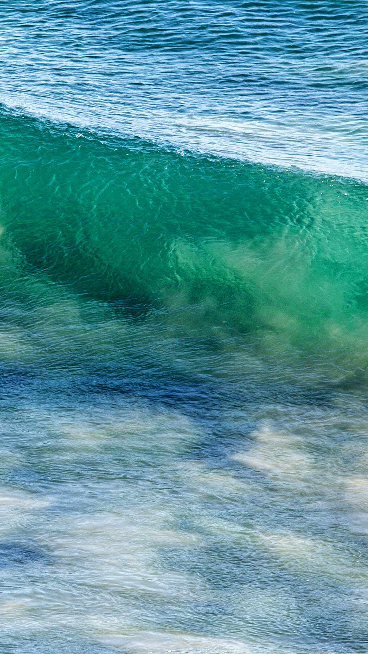 Sea Wave Nature Ocean Summer Fun Android wallpaper