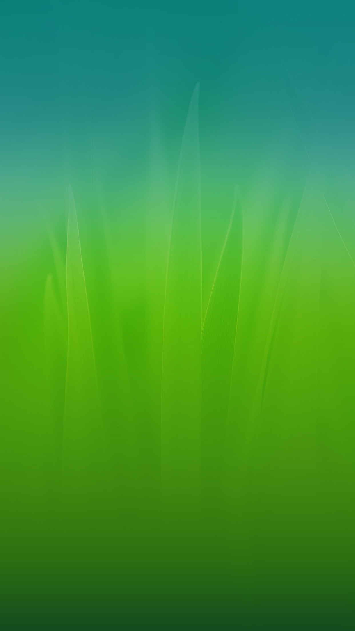 Soft Blue Nature Green Blue Leaf Pattern Android wallpaper