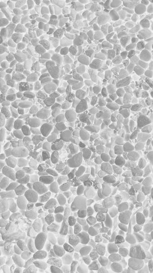 Stone Sea Nature White Pattern Android wallpaper