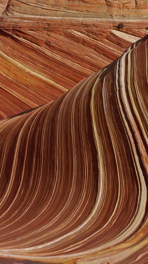 Swirling Patterns Wave Mountain Nature Android wallpaper