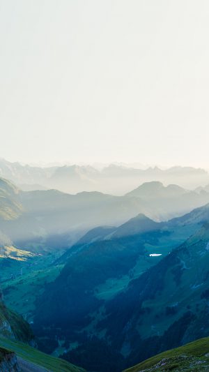 Swiss Mountain Hill Alps Nature Android wallpaper